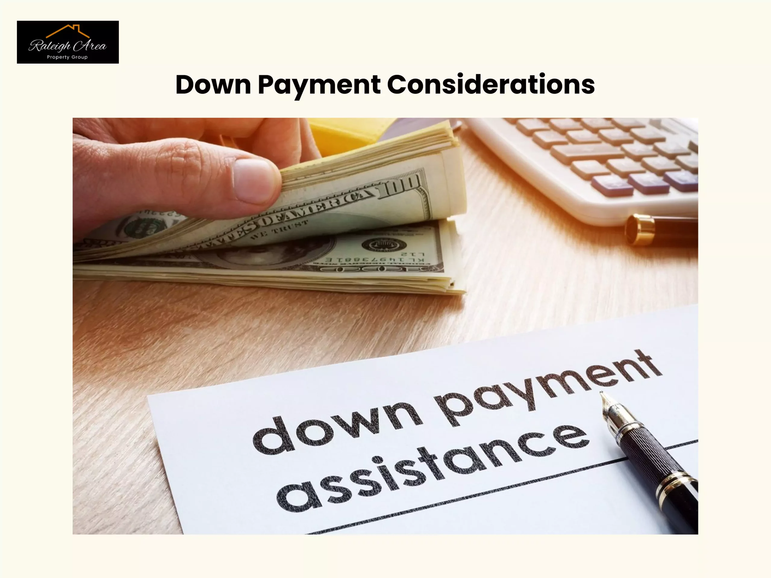Down Payment Considerations